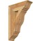Ekena Millwork Funston Traditional Rough Sawn Bracket, Western Red Cedar, 6"W x 20"D x 28"H BKT06X20X28FST01RWR - alternate 1